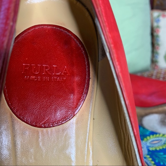 Red Leather Loafers - Picture 7 of 9